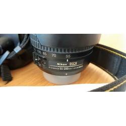 Nikon D5100 met 2 lenzen 18-55 en 55-200