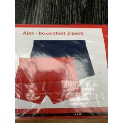 Ajax Boxershorts 2 stuks splinternieuw maat 164/170