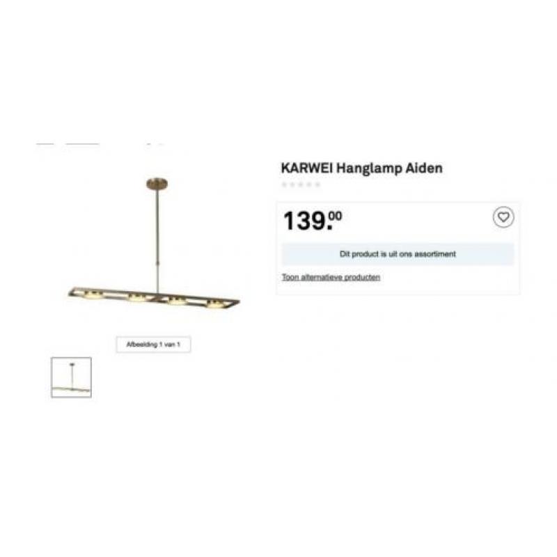 KARWEI Hanglamp Aiden
