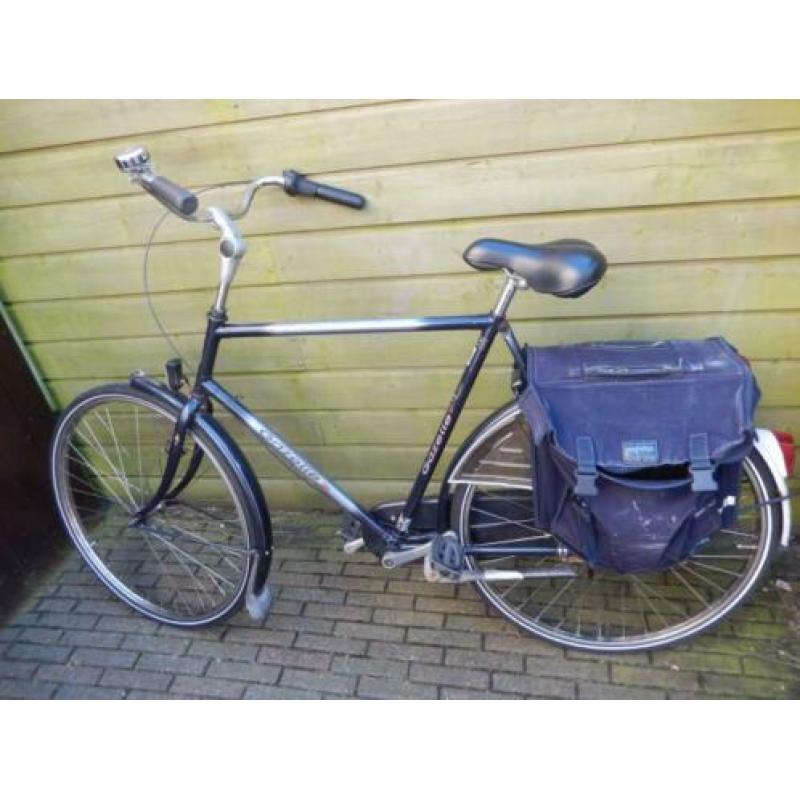 herenfiets Gazelle Impala mt 61, terugtraprem, 5 versnelling