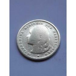 10 Cent 1895 Schaars Zilver (3)