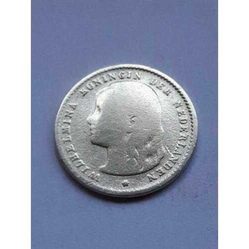 10 Cent 1895 Schaars Zilver (3)