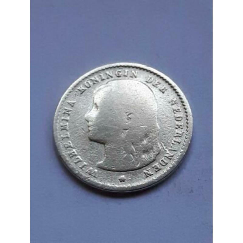 10 Cent 1895 Schaars Zilver (3)