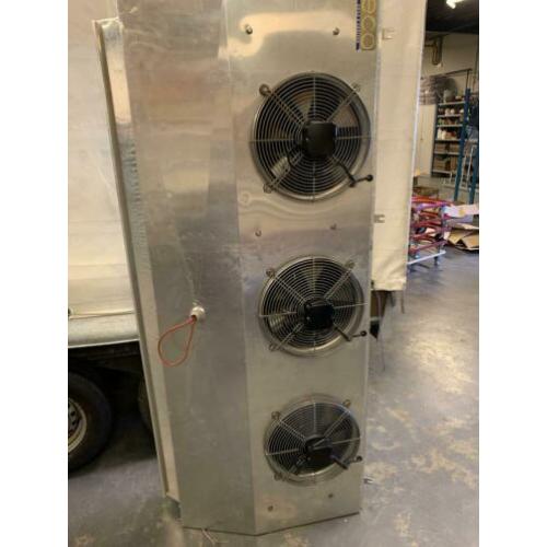 Vries-koelcel verdamper met 3 ventilatoren