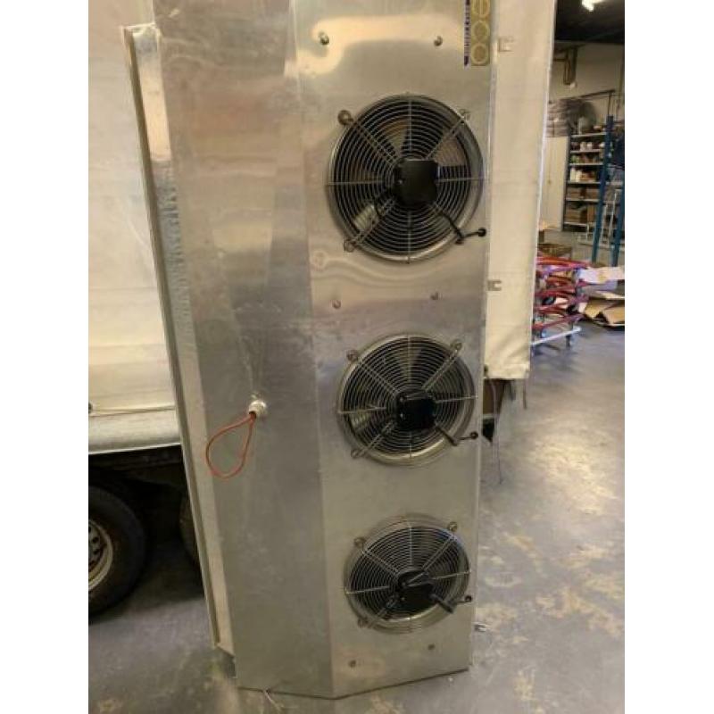 Vries-koelcel verdamper met 3 ventilatoren