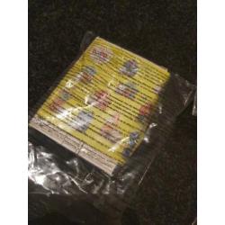 Mc Donalds Happy meal verassingen in dichte zakjes