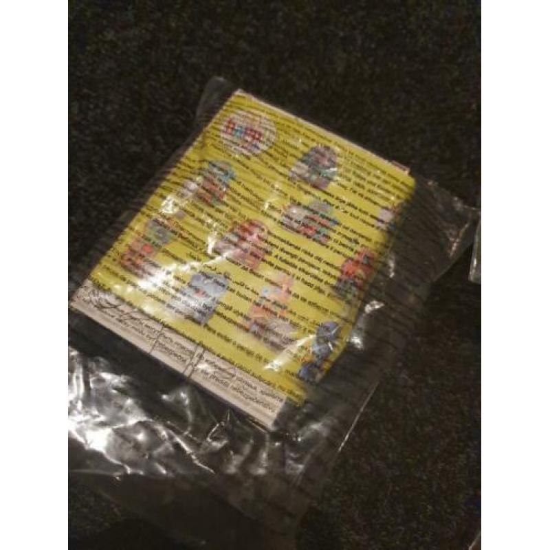 Mc Donalds Happy meal verassingen in dichte zakjes