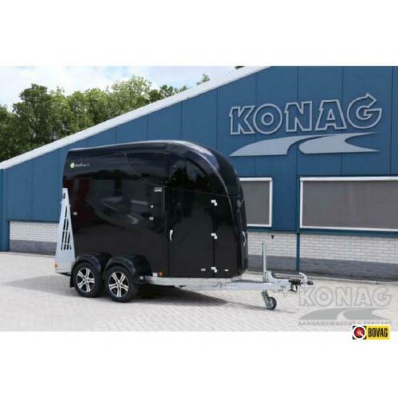 Scherp geprijsd Bucker Careliner S 1,5 paards paardentrailer