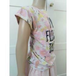Vrolijk shirt maat 122 C&A (342)