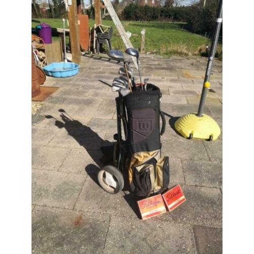 Uitgebreide golfset met nieuwe ballen!