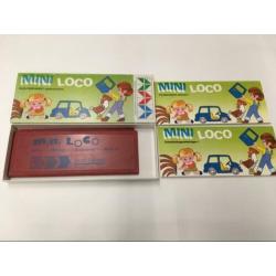 Vintage mini loco kleuterpakket met boekjes, als nieuw