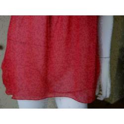 2239 Gloednieuwe steenrode top blouse ONLY; Mt=40