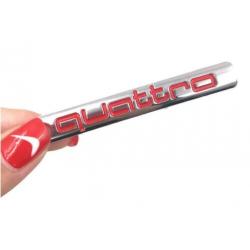 new 2 x audi quattro embleem