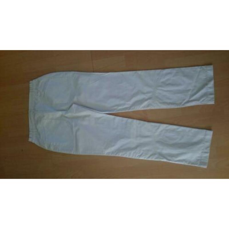 Witte broek, tandartsassistente, bedrijfskleding