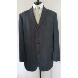 Burberry Oger chique krijt- Colbert maat 56 Lanvin stropdas