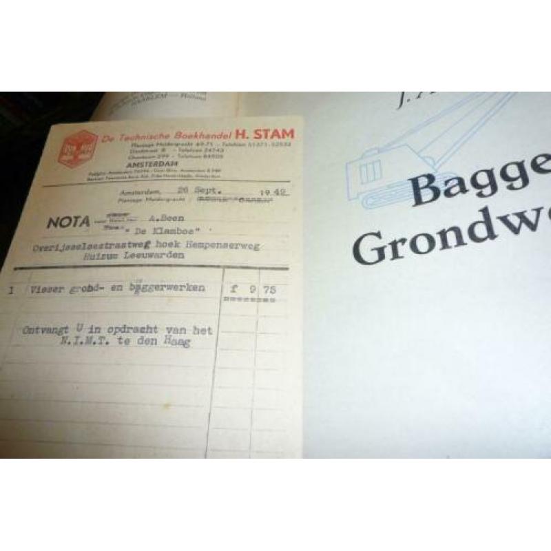 Bagger en Grondwerken