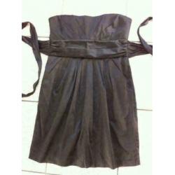 J10 AMISU maat S=36 zwart jurkje jurk feest gala cocktail