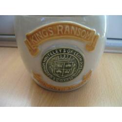 King's Ransom Round The World, Scotch Whisky kruik, leeg!