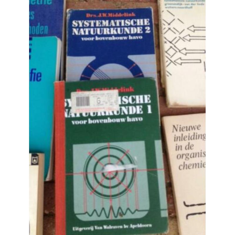 oude studie boeken exacte vakken