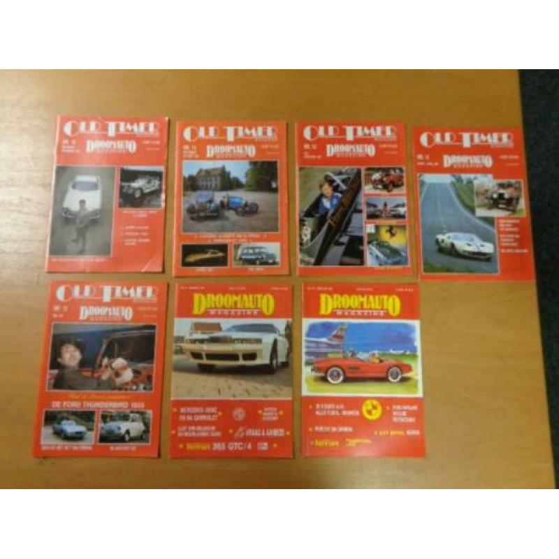 Autoblad uit Begie Oldtimer-Droomauto magazine 1985-2012