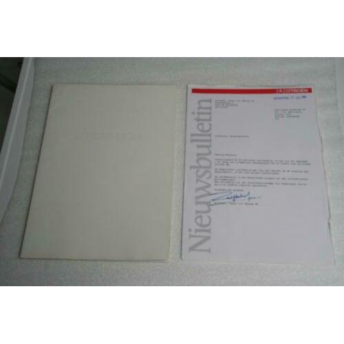 Folder / introductie Citroen XM (25-07-1989) (37)