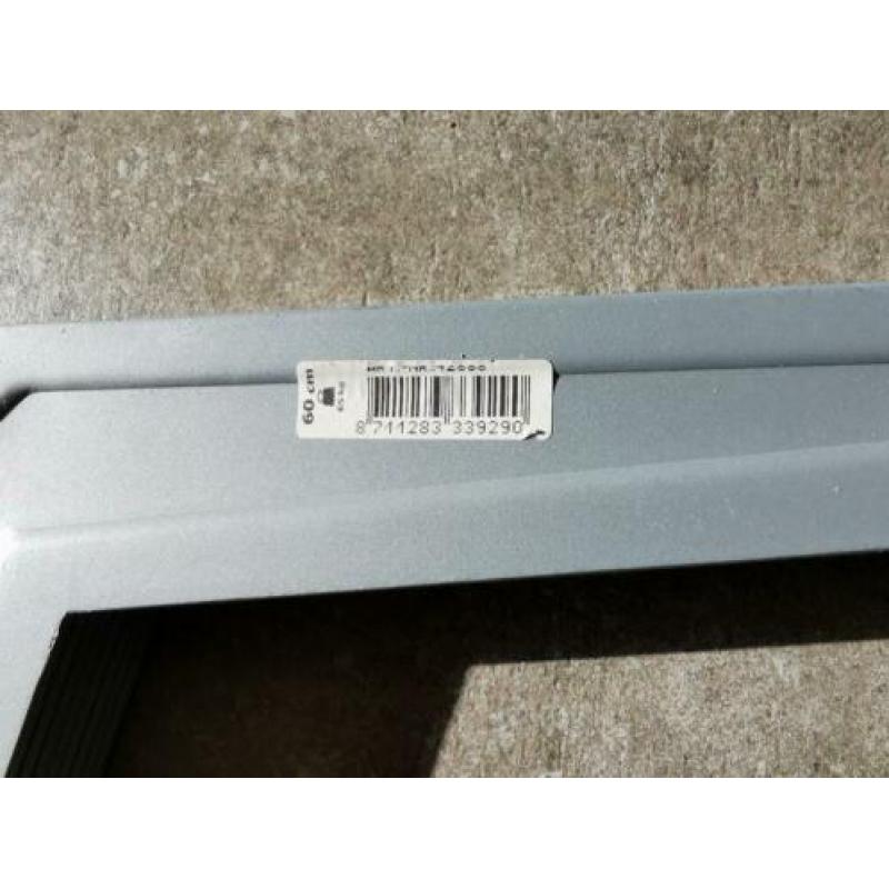 Plank dragers grijs 60 cm 8 stuks plankdragers