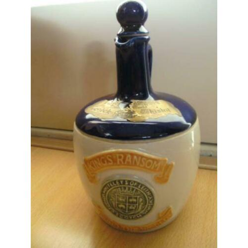 King's Ransom Round The World, Scotch Whisky kruik, leeg!