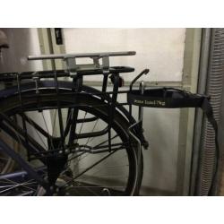 Steco buggydrager voor op de fiets