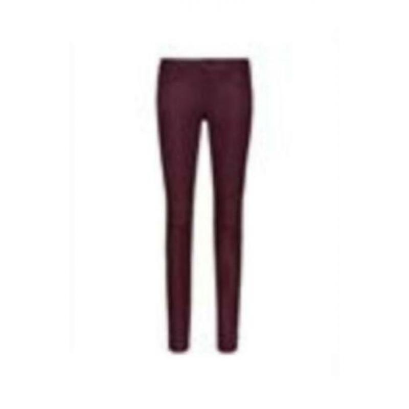 Expresso Lamour broek bordeaux rood maat 46.