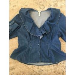H&M trend spijkerblouse