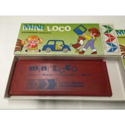 Vintage mini loco kleuterpakket met boekjes, als nieuw