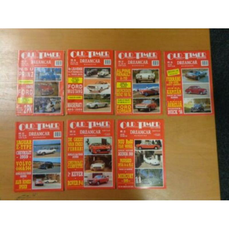 Autoblad uit Begie Oldtimer-Droomauto magazine 1985-2012