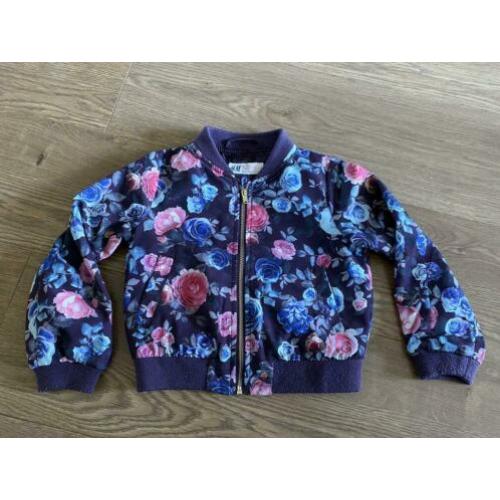 Mooi bloemetjes vest van H&M maat 98