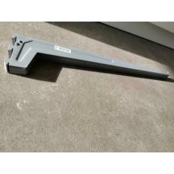 Plank dragers grijs 60 cm 8 stuks plankdragers