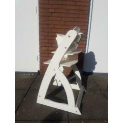 Trip Trap stoel Ikea. Wit van kleur.