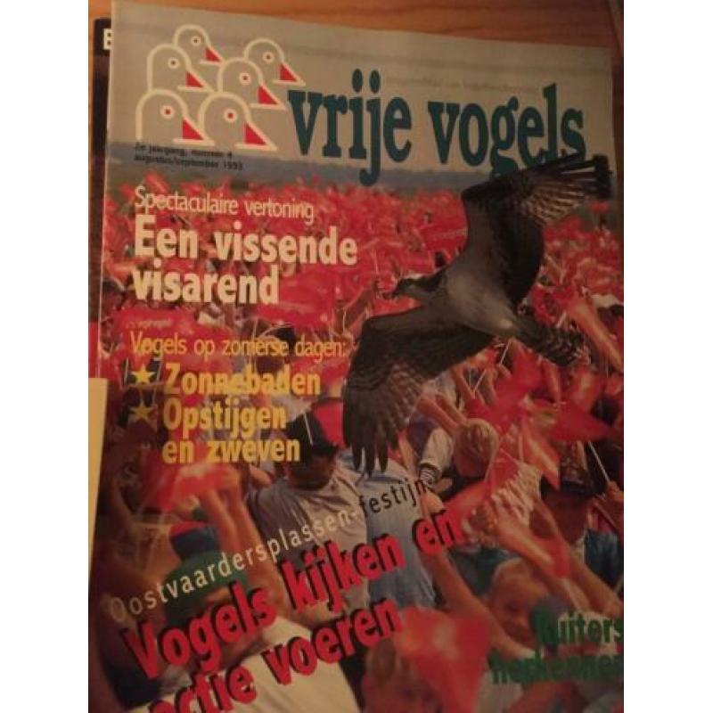 Vogel tijdschriften vrije vogels en 't vogelaartje