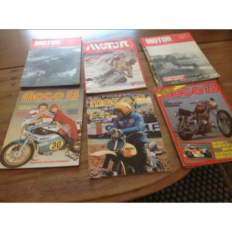motor weekbladen jaren 70 en 80