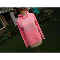 roze ESSENTIALS trui/sweater maat L als nieuw