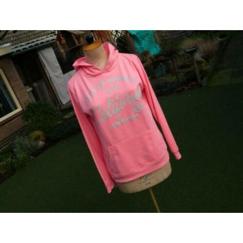 roze ESSENTIALS trui/sweater maat L als nieuw