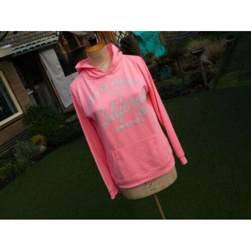 roze ESSENTIALS trui/sweater maat L als nieuw