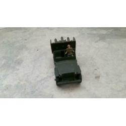 Dinky toys 828 jeep missile launcher
