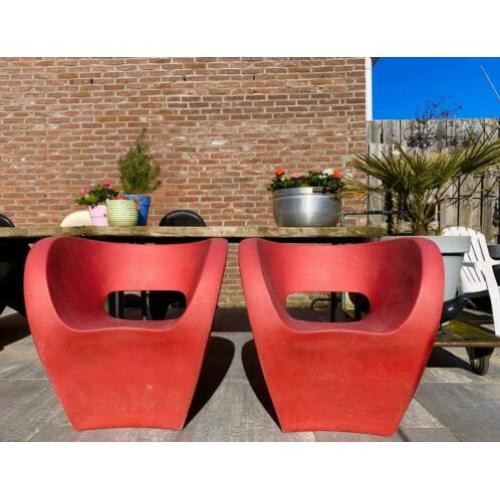 Design stoel tuinstoel Moroso Victoria en Albert Ron Arad 2x