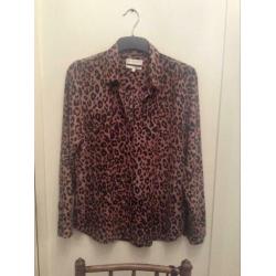 Fabienne Chapot blouse Leopard maat L