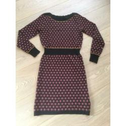 Mooie nieuwe jurk King Louie zwart Audrey dress diamond M