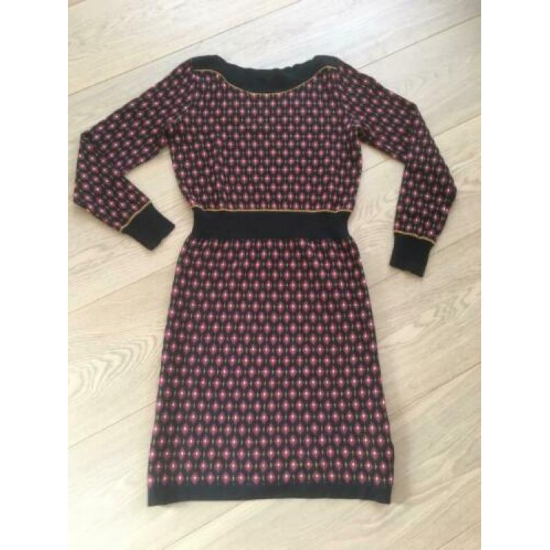 Mooie nieuwe jurk King Louie zwart Audrey dress diamond M
