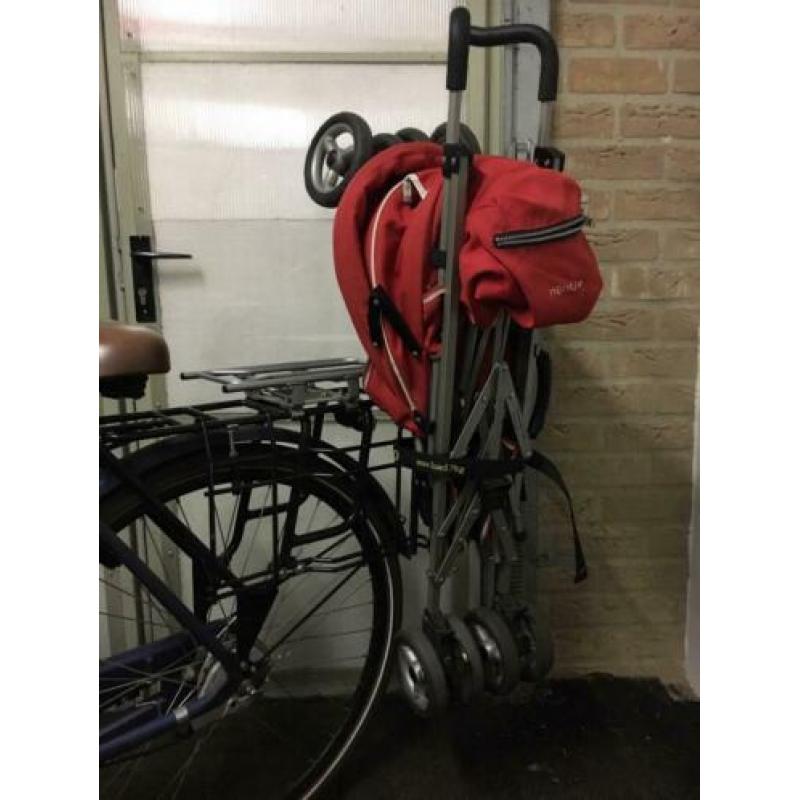 Steco buggydrager voor op de fiets