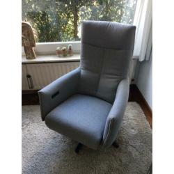 De Toekomst grijze relaxfauteuil