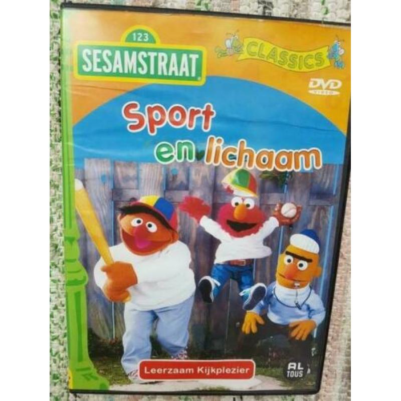 Bert en Ernie dvd sport en lichaam