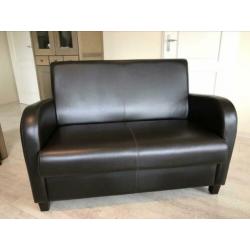 2-persoons fauteuil leer