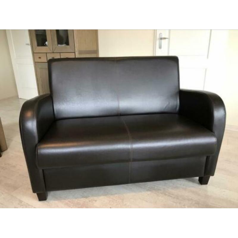 2-persoons fauteuil leer